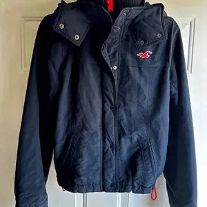【Hollister】All-Weather Jacket L 迷彩柄 HOLLISTER ALL WEATHER FLEECE LINED JACKET COAT CAMO MENS